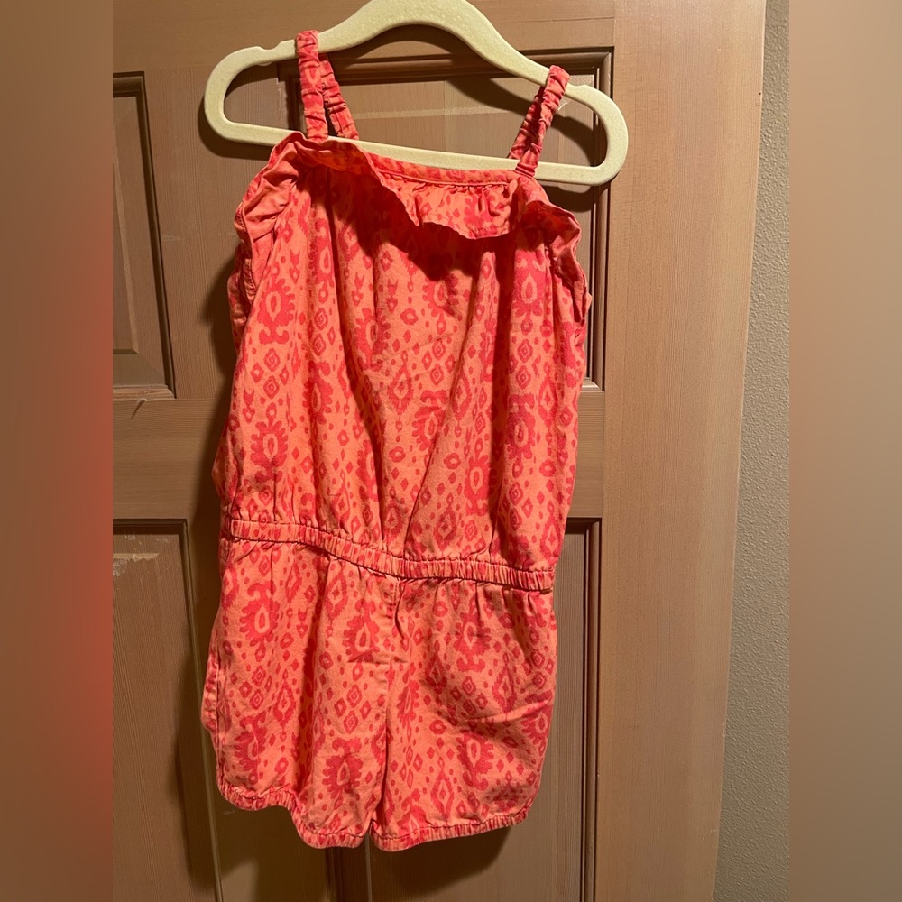 Cherokee Girls Ikat Print Romper Size 5
